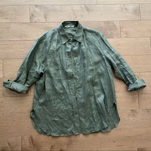Zara linen shirt